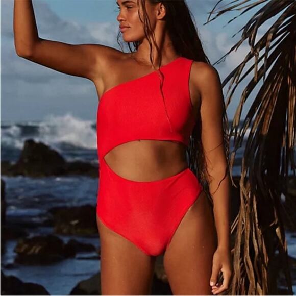 Free people x Beach riot Celine one piece size  XS - Picture 1 of 7